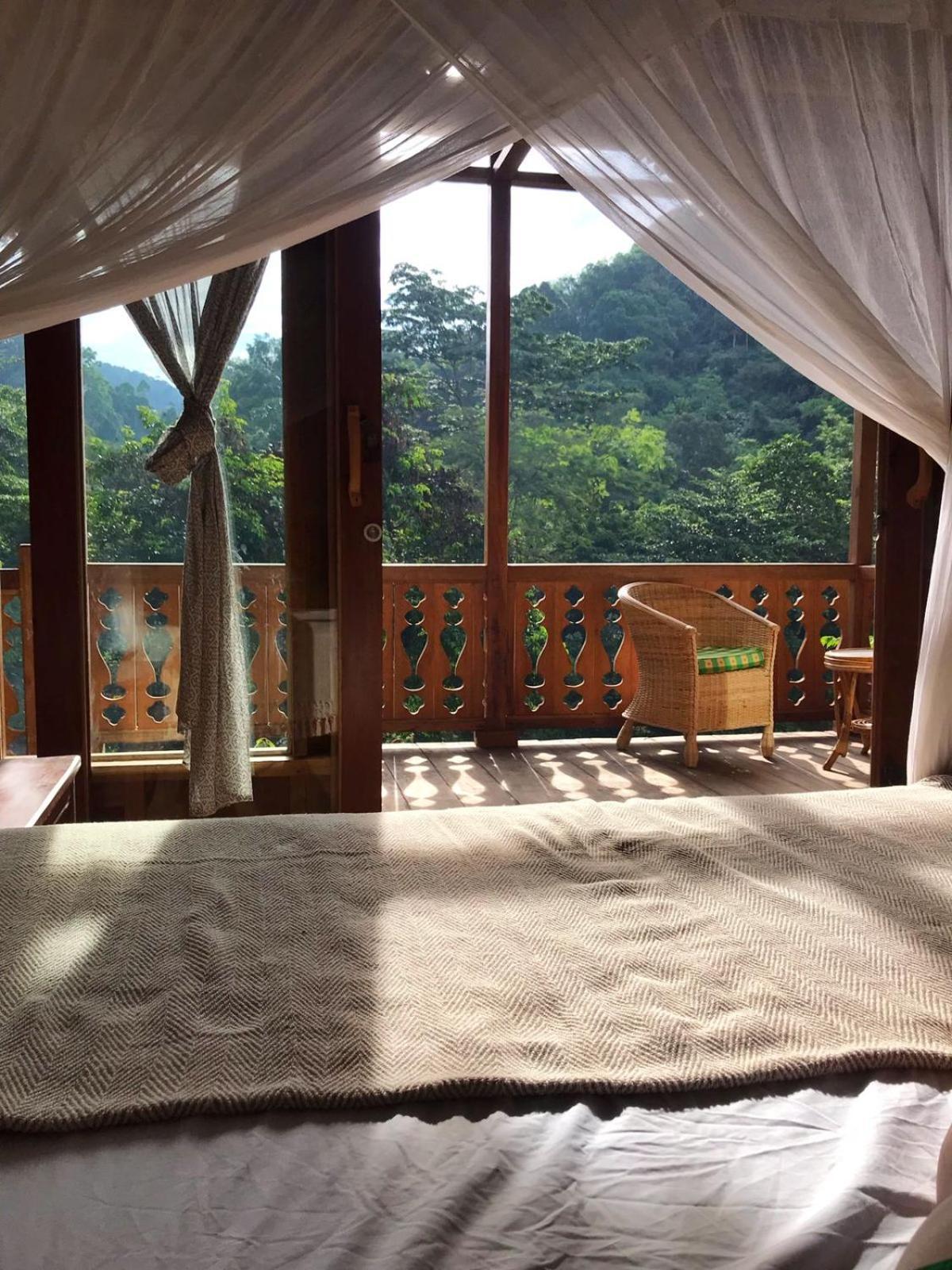 Rambai Tree Jungle Lodges Bukit Lawang Exterior foto
