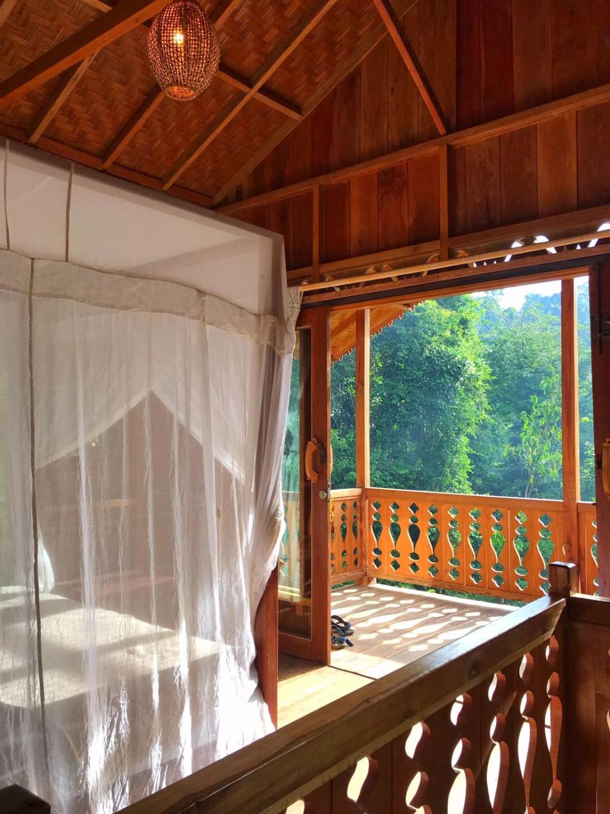 Rambai Tree Jungle Lodges Bukit Lawang Exterior foto